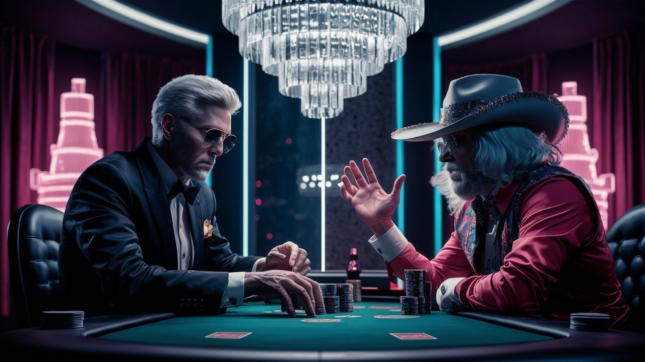 PPoker players in a high stakes environment