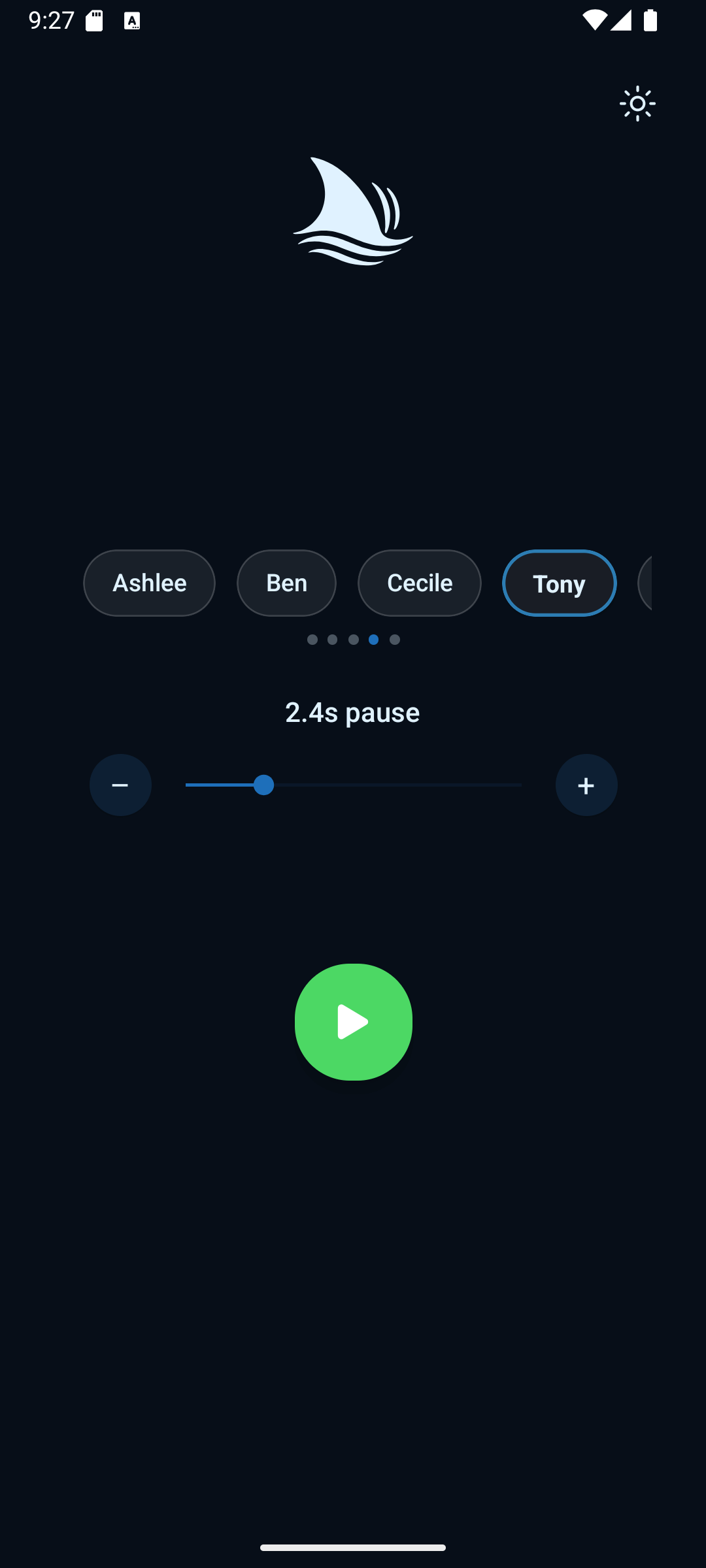Shark Whisperer App Interface